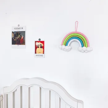 Stil Nordic Curcubeu Nor Decorare Camera Copilului Perete Agățat Ornamente Copil Cort Decor Camera Pentru Copii Accesorii Foto Elemente De Recuzită
