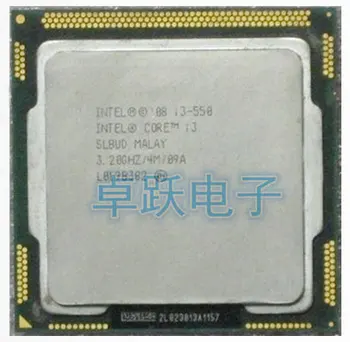 Transport gratuit Original Intel I3 550 CPU Core I3-550 CPU/ 3.2 GHz/ LGA1156 /4MB/ Dual-Core/Transport Gratuit scrattered piese