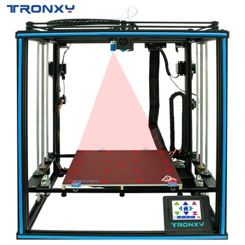 Tronxy X5SA-2E Imprimantă 3D Dublu Extruder 2 in 1 330*330*400mm Două Culori Capul DIY KitsPrinting impresora 3d Drucker
