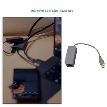 USB LAN Adapter Card de Rețea Ethernet Cablu RJ45 pentru Consola pentru Nintend pentru Wii U de Rețea, cablu USB placa de retea