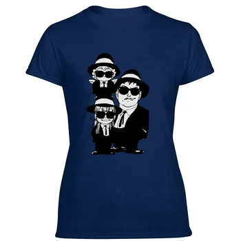 Vintage Arale Blues Brothers Bărbați T-Shirt De Agrement Barbati Tee Cămașă Cu Mâneci Scurte Din Bumbac Tricou Top