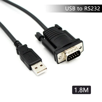 Wiistar USB la un Port Serial RS232 9 Pini Serial Cablu de 1,8 m COM Port Adaptor Converter Suportă pentru Windows 8 Nu CD
