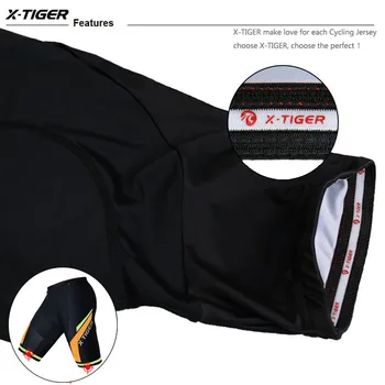 X-Tigru 2020 Noul 5D Căptușit pentru Bărbați pantaloni Scurți de Ciclism Montan Biciclete de Echitatie pantaloni Scurți de Biciclete Cursa de Ciclism pantaloni Scurți, Colanți Ciclism Lenjerie