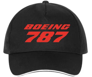 XQXON - 2019 Nou Unisex Sepci de Baseball Boeing 787 de Imprimare de Înaltă calitate Bărbați Femei Pălărie de Moda Casual Șapcă de Baseball HH11