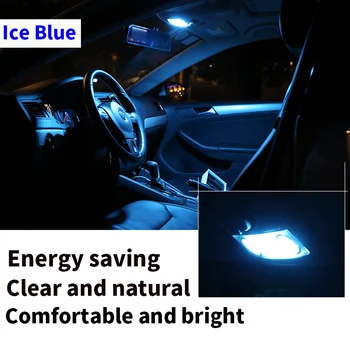 ZXCXZ 13Pcs Canbus LED Lampă Auto Becuri Pachet de Interior Kit Pentru perioada-2019 BMW seria 2 F22 F87 Harta Dom Ușă Portbagaj Lumina Placa