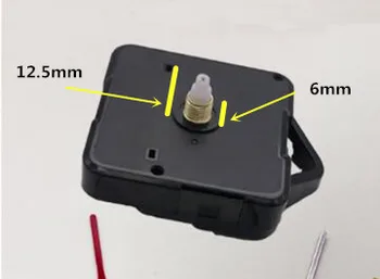 10 buc/lot de înaltă calitate de Mecanism de Ceas cu Cuarț Ceas de Perete Mișcarea Mecanism de Ceas DIY Instrument de Reparații de Piese Kit Mâini albe