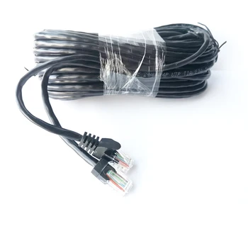 2 BUC 20M 65ft cat5 Cablu de Rețea Ethernet RJ45 Patch-uri în aer liber rezistent la apa Cablu LAN Fire Pentru CCTV, Camera IP POE Sistem
