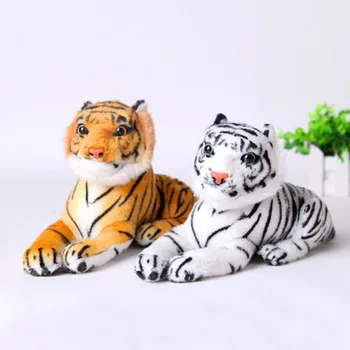 20CM Tigri Jucării de Pluș de Vânzare Fierbinte Kawaii Drăguț Alb Galben de Simulare Tigri Moale Păpuși de Pluș pentru Copii Perna de Pluș Jucării Copil