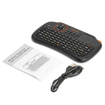 83 Cheie Wireless Air Mouse 2.4 G mini Touchpad Telecomanda Air Mouse-ul fără Fir suport Tastatură engleză, rusă