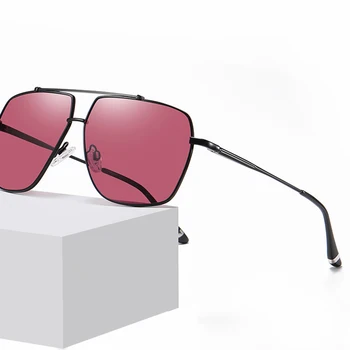 AEVOGUE Barbati Pilot de ochelari de Soare de Designer de Brand Stil de Vară Două Grinzi Unisex Polarizat Ochelari de Soare UV400 AE0902