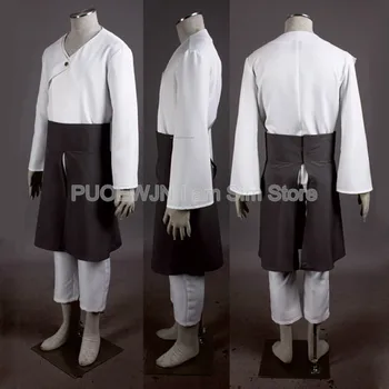 Anime Naruto Hyuuga Neji Cosplay Costum Set Complet cu Peruca