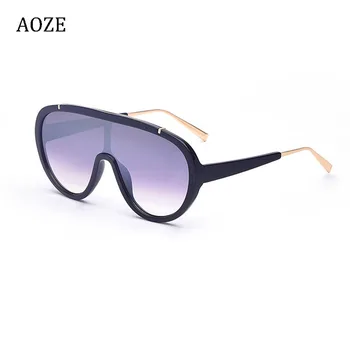 AOZE 2020 Scut Mare Moda Masca Stil Gradient de ochelari de Soare pentru Femei Design Vintage ochelari de Soare ochelari de Soare ochelari de Soare UV