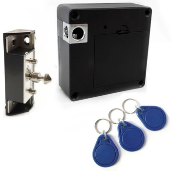 Cabinetul Invizibil Electronice RFID sistemului de acces fără cheie de Blocare Sertar Încuietori pentru Uși Senzor Dulap