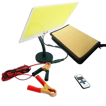 COB LED Panou Lumina 110W 12V Telecomanda Lampa Integrată Sursa Moale Echilibrat în aer liber Camping Cort de Iluminat