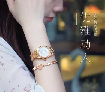 Cristal de safir Femei Ceasuri de Moda Doamnelor ceasuri Pentru Femei Brățară Relogio Automat Mechanical Ceas de Lux reloj mujer