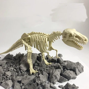 Excavare simulare arheologice fosile de dinozaur DIY schelet de Tyrannosaurus mână-modelul asamblat jucarii pentru copii
