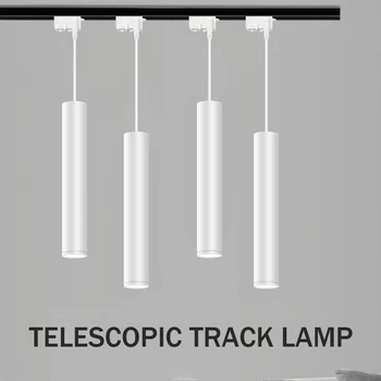Led-uri Lumina Track 220V 110V Cale Ferată corp de iluminat Înlocuiți Lampa cu Halogen Piesa de iluminat lampa pentru Acasă Magazin Urmări lampă de Pandantiv