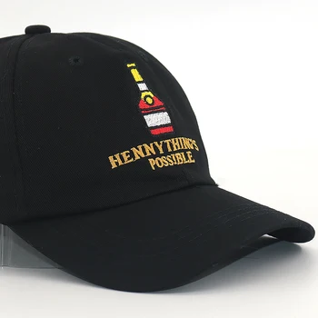 Noi henny capac unisex din bumbac reglabil henny sticla șapcă de baseball a femeilor de bărbați, de vară, călătorie de primăvară casual golf pălărie de moda tata pălării