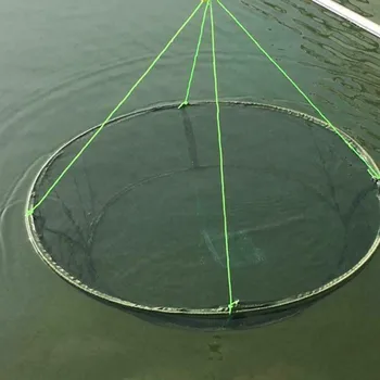 Plasă De Pescuit Pliabil Picătură De Pescuit Net Net De Aterizare Creveți Momeala Crab Creveți Dig Port Iaz Ochiurilor De Plasă