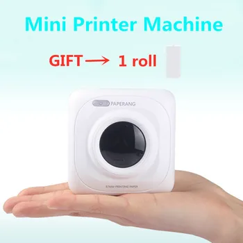 Portabil Mini Imprimanta Termica Foto Pocket Photo Printer Imprimare fără Fir Bluetooth Android IOS Imprimante