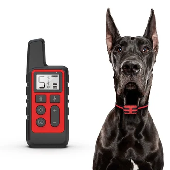 Rezistent La Apa Câine Anti Latrat La Distanță Anti Latrat Zgarda Pentru Dresaj, Latrat Instrument De Șoc Vibrații De Sunet
