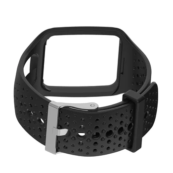 Silicon moale de Înlocuire Încheietura Ceas Sport Band Curea Bratara Watchband Pentru TomTom Runner Cradio 1 (1) Accesorii