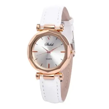 Simplu, Ceasuri Femei de Moda Ceas Doamnelor Ceas Analogic Ceas din Piele Cuarț Ceas de mână Reloj Mujer Reloj De Mujer