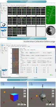 WitMotion SINDT 2 axe-Senzor de Înclinare Dgital Unghi ( Rola + Teren ) Inclinometer IP67 rezistent la apa si Anti-vibrații pe PC/Android/MCU