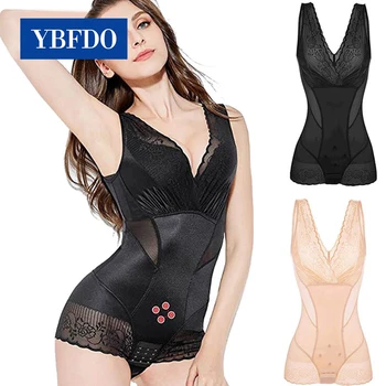 YBFDO body shaper talie antrenor trăgând corset de slabit teaca femei burtă cu fundul de ridicare lenjerie de corecție Costume Shapewear