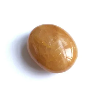 1buc Naturale de aur vindecător sfera rostogolit piatra de palmier juca lustruit piatra de cuart cristal piatră prețioasă reiki de vindecare