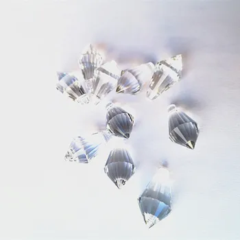 200pcs/lot 11*22mm Clar mini mic sloi de gheață cristal Picătură pandantiv pentru candelabru de cristal,accesorii pentru perdele piese de decor