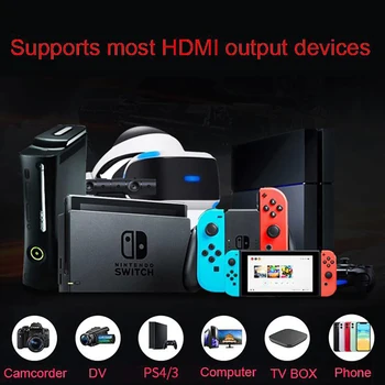 4K HD Video Capture Card compatibil HDMI Captura Video Cu Buclă USB2.0 Carduri Grabber Live Streaming Video De Înregistrare