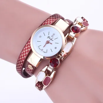 Brand de Top Ladies Watch Femei de Lux Bijuterii de Cristal Brățară Încheietura Ceasuri Femei Casual din Piele Cuarț Ceas Cadouri montre