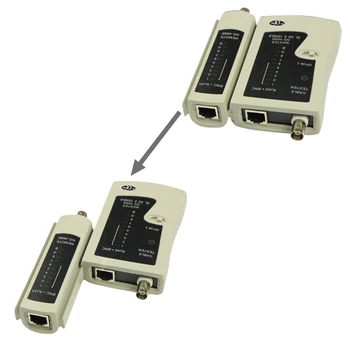 Cablu de rețea Ethernet Tester LAN RJ45 BNC Test Tool Coaxial Semnalul Lan Tester