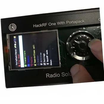 Cea mai recentă Versiune PORTAPACK Pentru HACKRF UN SDR-Software defined Radio + carcasa de Metal + 0.5 ppm TXCO
