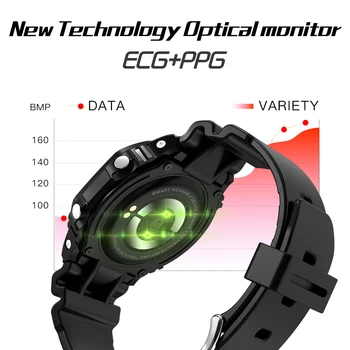 Ceas inteligent ECG+PPG IP68 rezistent la apa de Fitness Bratara Ceasuri Sport pentru Ios Android Heart Rate Monitor Tensiunii Arteriale Smartwatch