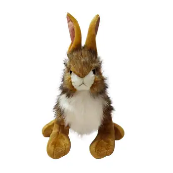 De înaltă calitate drăguț umplute jucărie de pluș realiste iepure iepure de jucărie pentru copii