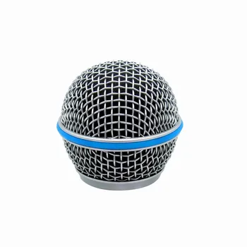 Finlemho Microfon Scut Plasă de Accesorii Cuprinde 2 BUC Parbriz Cap de Minge Grill Beta 58A Pentru Microfon Handheld Wireless