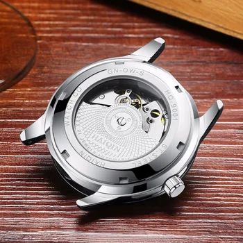 HAIQIN brand de Top Bărbați ceas mecanic ourdoor impermeabil ceas din oțel inoxidabil militare de sport de sex Masculin ceasuri Relogio Masculino