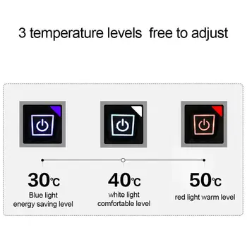 Iarna Inteligent de Încălzire Îmbrăcăminte USB Încălzire Îmbrăcăminte Băieți Și Fete Sacou Cald în aer liber Windproof Încălzire Electrică Haine de Bumbac