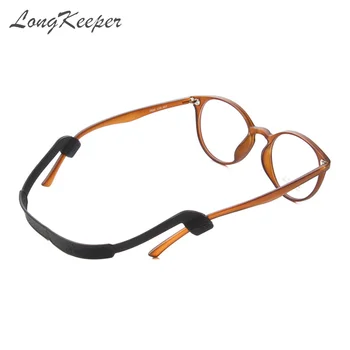 LongKeeper 1buc Bomboane de Culoare Silicon Elastic Ochelari Curele ochelari de Soare Lanț de Sport Anti-Alunecare Ochelari Corzi Trupa Cablul de Titular