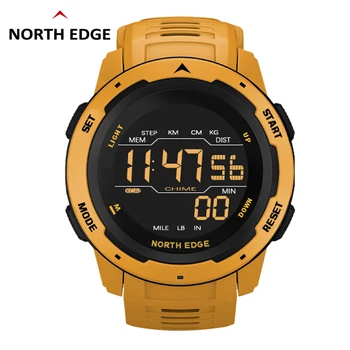 MARGINEA de NORD SmartWatch Bărbați Digital Bărbați Ceasuri Sport 2020 Timp Dual Pedometru rezistent la apa 50M Militare Ceas cu Alarmă ceas Inteligent