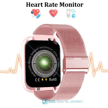 Moda Ceas Inteligent Femei Multi-Modul Sport Ceas Inteligent Pentru iOS Android Bărbați Heart Rate Monitor Full Touch Smartwatch Ore