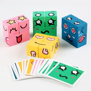 Montessori de Învățământ Materiale din Lemn Jucării de Învățare Timpurie Preșcolară Predare Inteligenta Meci de Puzzle Jucării pentru Copii Cadouri