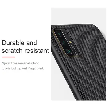 Nillkin pentru Huawei Honor 30 De Caz 3D Texturate PC Capacul din Spate Ultra-Subțire Margine Moale Caz de Protecție Telefon pentru Huawei Honor 30 De Caz