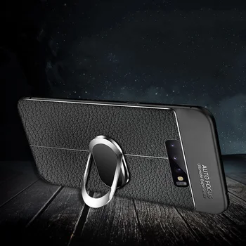 Noi de Protecție Caz Acoperire pentru Samsung Galaxy S8 S9 S10 Plus Nota 10 S20 S20 Ultra Caz la Caz Telefon Cu Deget Inel