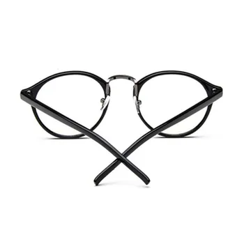 Noul brand de Lux Retro Rotund Ochi de Pisica Ochelari de Citit pentru femei si barbati de moda rame ochelari de vedere lentile clare calculator ochelari