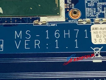 Original MS-16H7 MS-16H71 PENTRU LAPTOP MSI GS60 PLACA de baza CU procesor I7-6700HQ ȘI GTX950M GTX970M pe Deplin testat