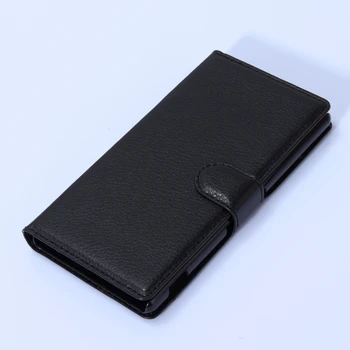 Portofel Capacul Cartelei de Cazuri de Telefon pentru Sony Xperia Z3 D6603 D6633 Coajă de Protecție din Piele de Caz