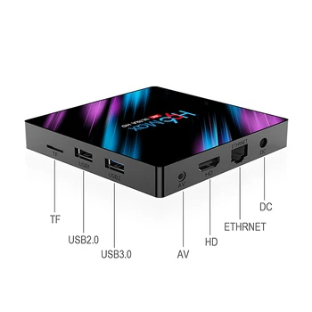 În Stoc 3D RK3318 Smart TV Box Android 9 9.0 4GB, 32GB 64GB 4K pe Youtube Media Player H96MAX TV BOX-Android TV Set Top Box